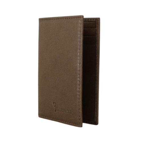 Brun læder Bifold Wallet