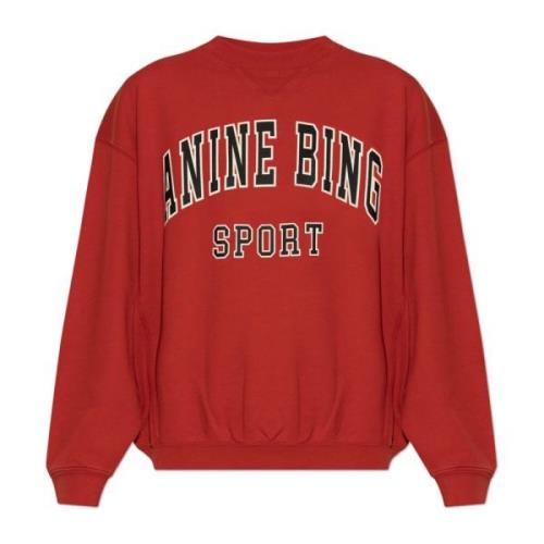 Sweatshirt med logo