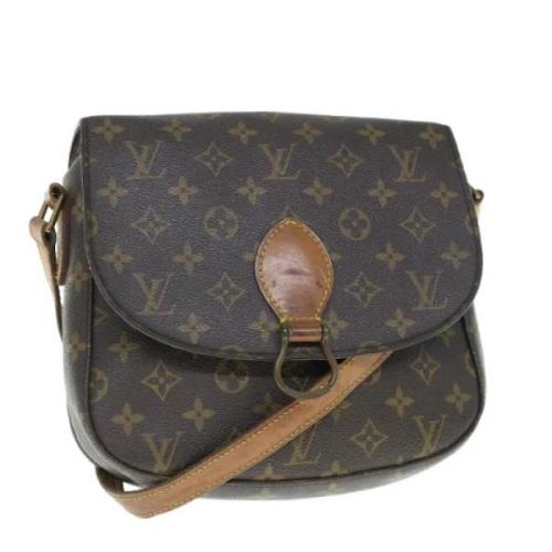 Pre-owned Canvas louis-vuitton-tasker