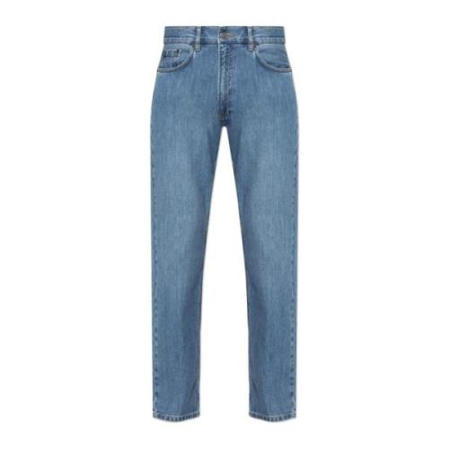 Jeans med let tilspidsede ben