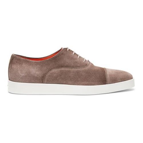 Suede Oxford Derby Sko