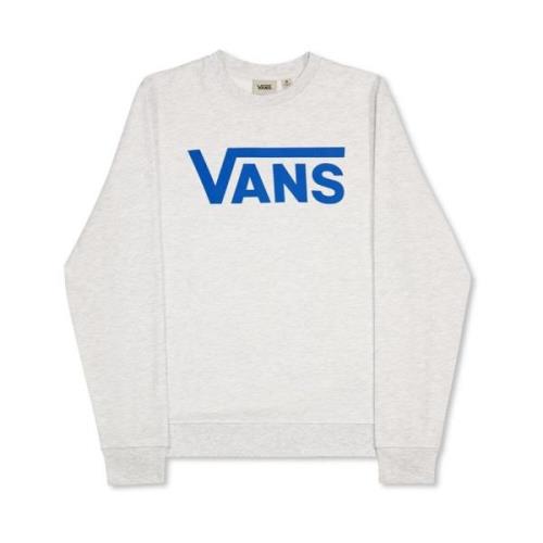 Hvid Heather Drop V Crewneck Sweater