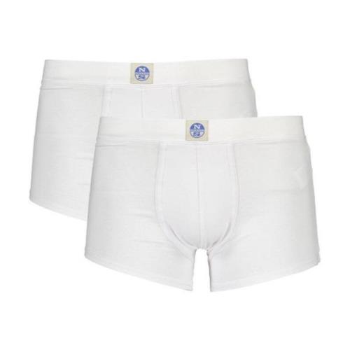 Bomuld Boxershorts Bi-Pack Elastik Talje