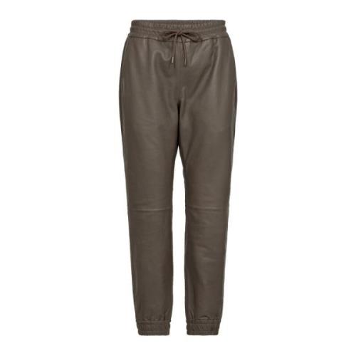 Elephant Læder Joggers Shilohcc Model