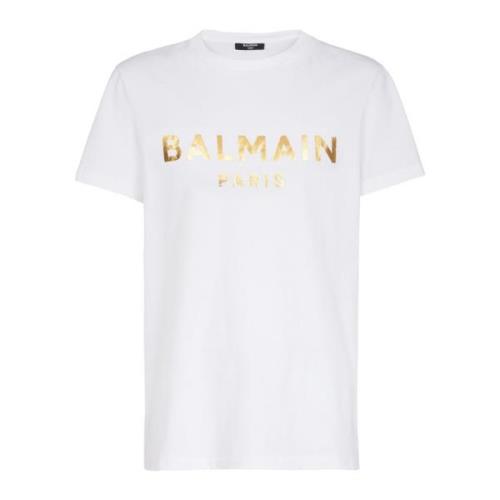 bomulds T-shirt med Paris logo print