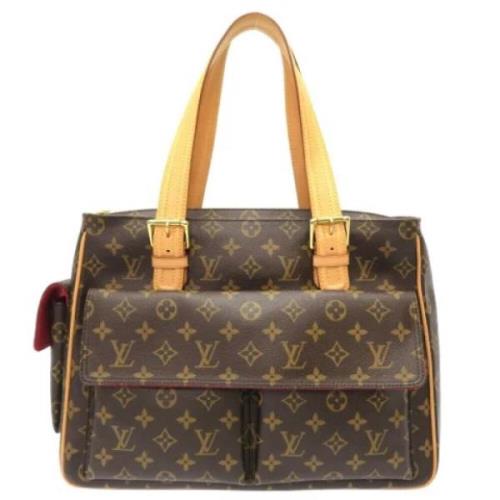 Pre-owned Canvas louis-vuitton-tasker