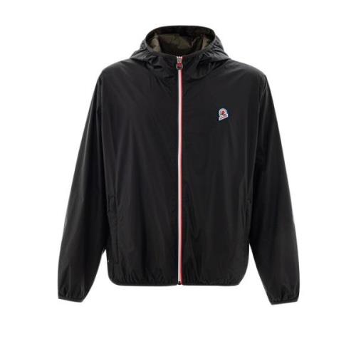 Sort Windbreaker Jakke