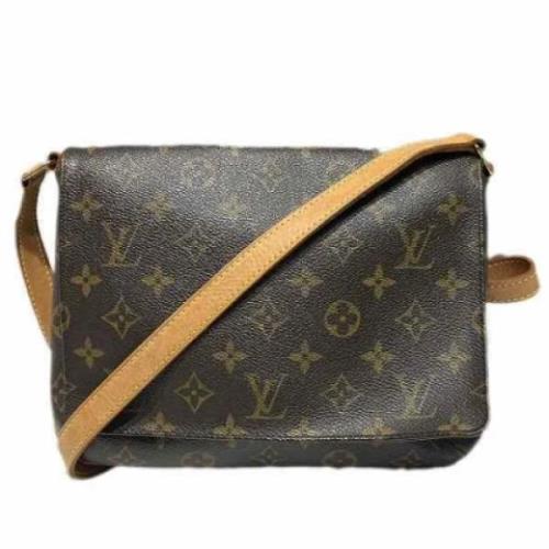 Pre-owned Canvas louis-vuitton-tasker