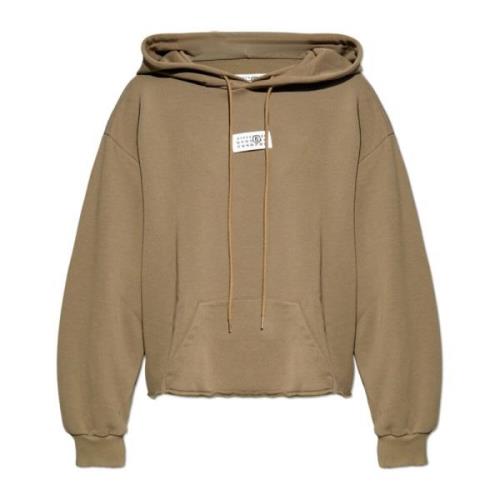 Sweatshirt med logo