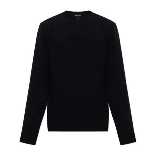 Uldstribet sweater