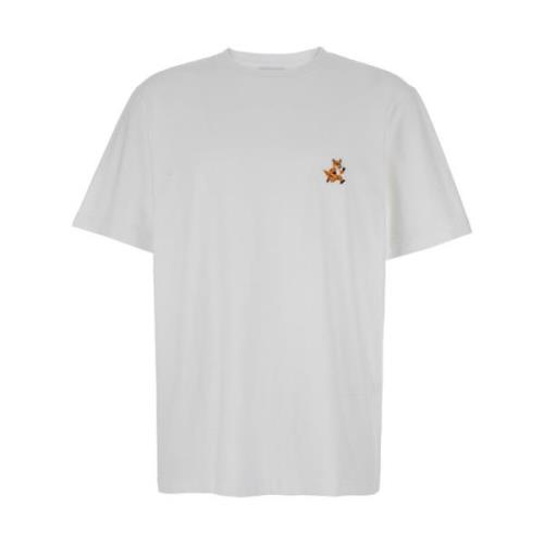 Speedy Fox Patch Hvid Tee