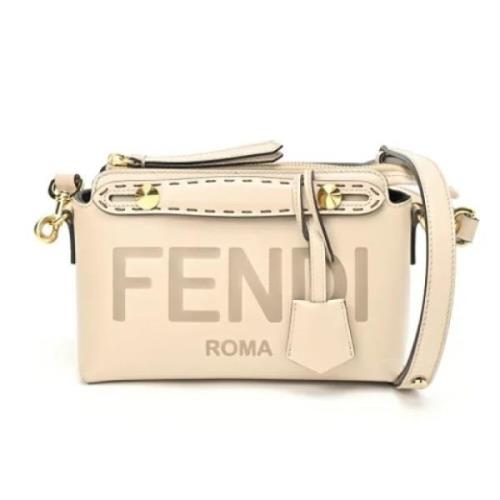 Pre-owned Stof fendi-tasker