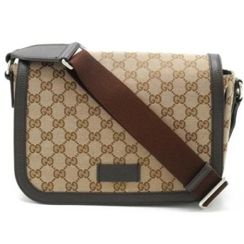 Pre-owned Canvas gucci-tasker