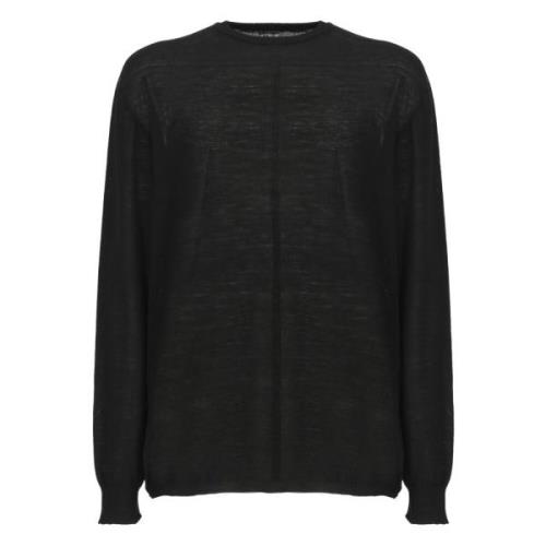 Sort Uld Crewneck Sweater Oversize