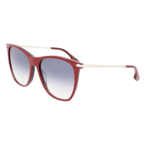 Burgundy Acetate Solbriller til Kvinder