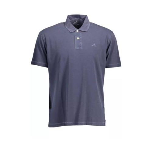 Broderet kortærmet polo shirt