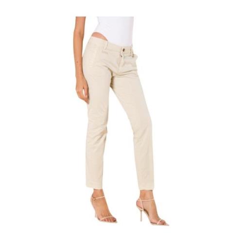 Curvy Women's Chino Bukser i Gabardine