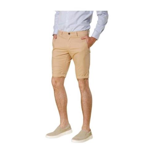 Stretch Gabardine Chino Bermuda Shorts