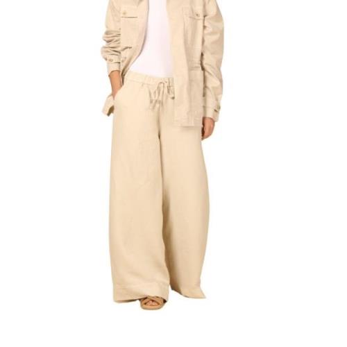 Portofino Women's Chino Pants i Linned og Tencel