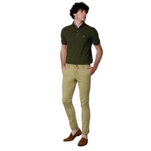 Essentielle herre chino bukser i stræk twill