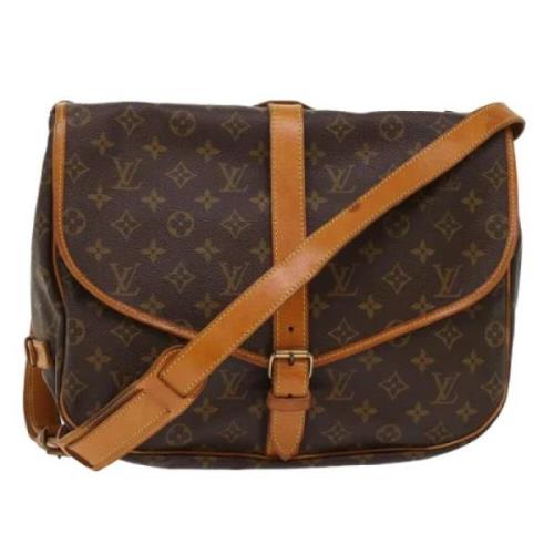 Pre-owned Canvas louis-vuitton-tasker