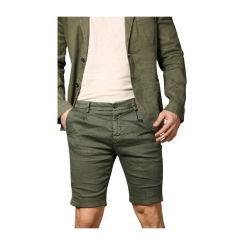 Herre Chino Bermuda Shorts Gulerodspasform