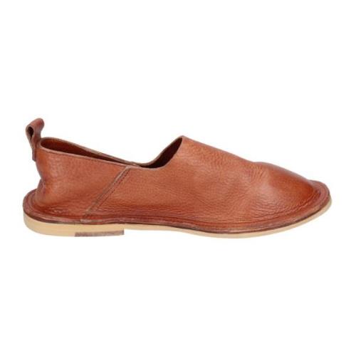 Vintage Slip-On Loafers i Læder til Kvinder