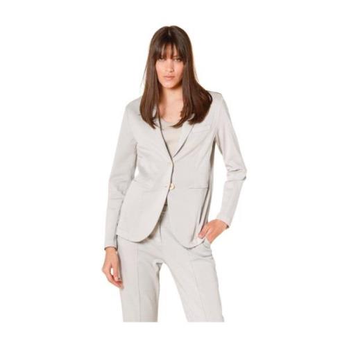 Helena Kvinders Blazer i Jersey