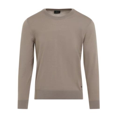 Luksuriøs Brun Uld Sweater AW24