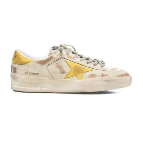 Beige Stardan Læder Sneakers