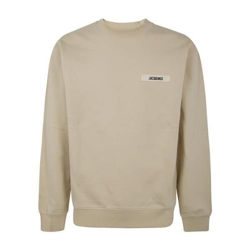 Beige Gros Grain Sweatshirt