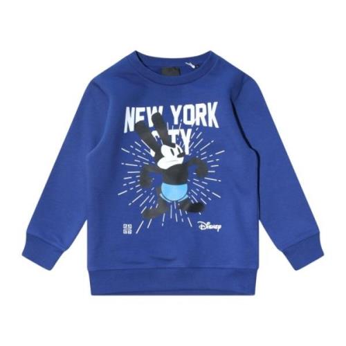 Blå Disney Print Sweater