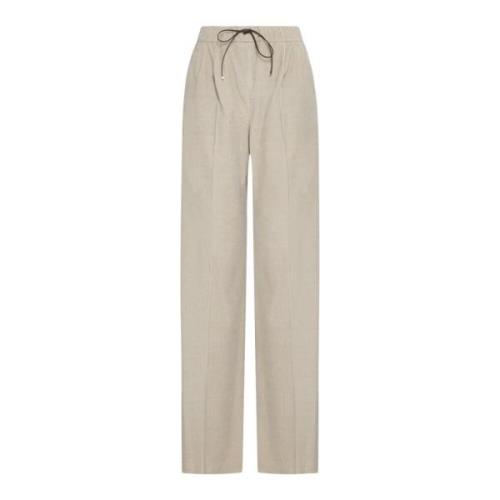 Corduroy Wide Leg Trousers