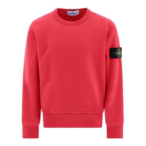 Rød Sweater med Logo Detalje