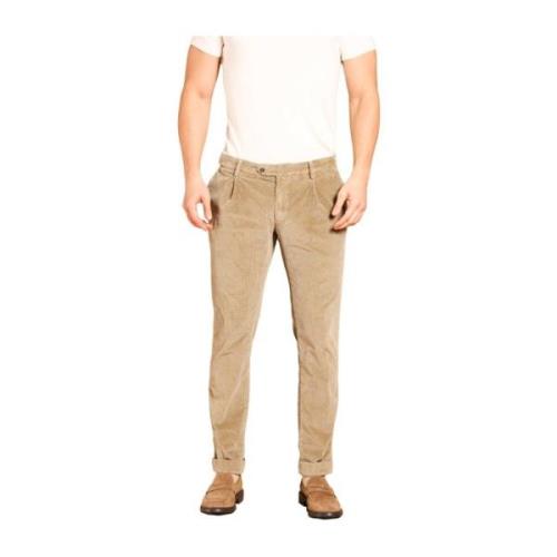 Velour 500-Stribet Chino Bukser