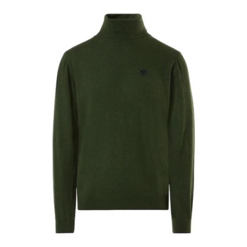 Højhalset sweater