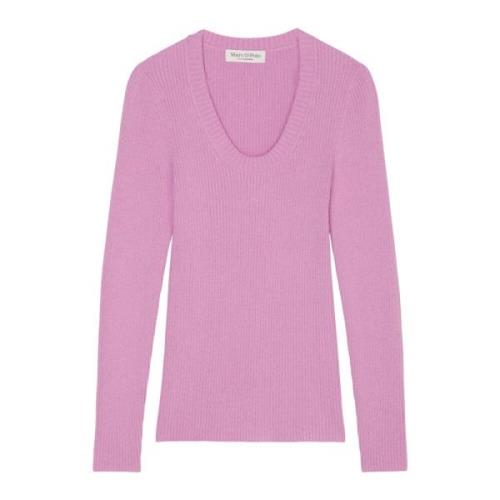 Rund hals sweater slim