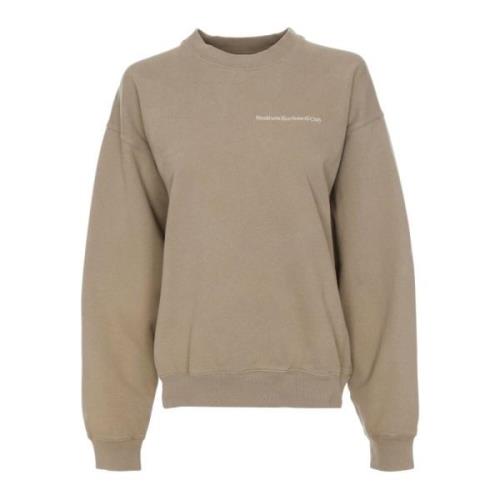 Broderet Tree Crew Neck Sweater