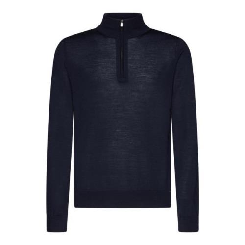 Stilfulde Sweaters i Hvid/Blå