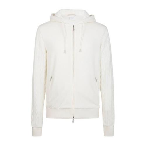 Cashmere Hoodie Full Zip Jersey