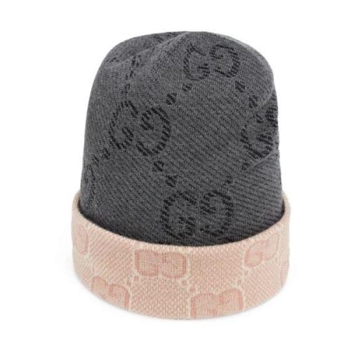 Logo Vendbar Beanie Grå/Rosa Hat