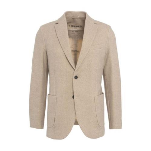 Beige Blazer AW24 Herremode