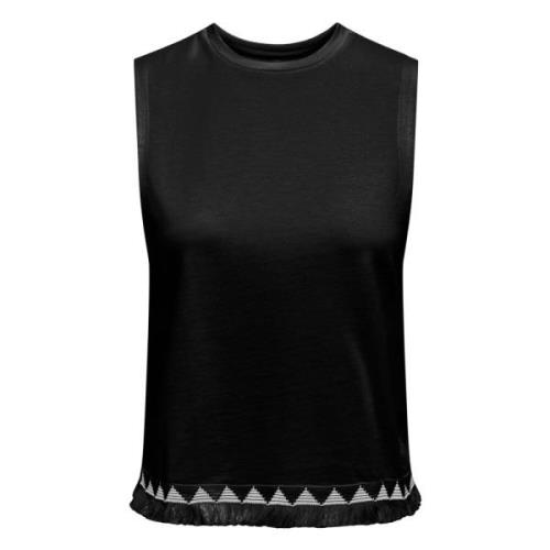 Regular Fit Round Neck Tank Top