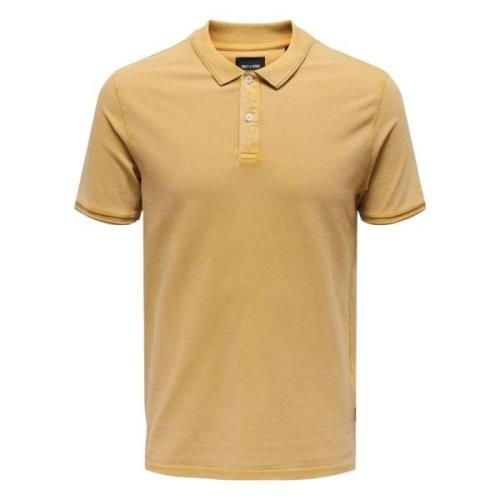 Slim Fit Round Neck Short Sleeve Polo