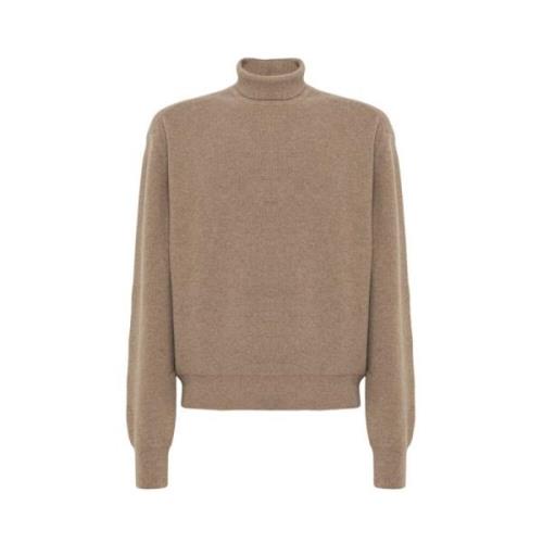 Uld Højhalset Sweater