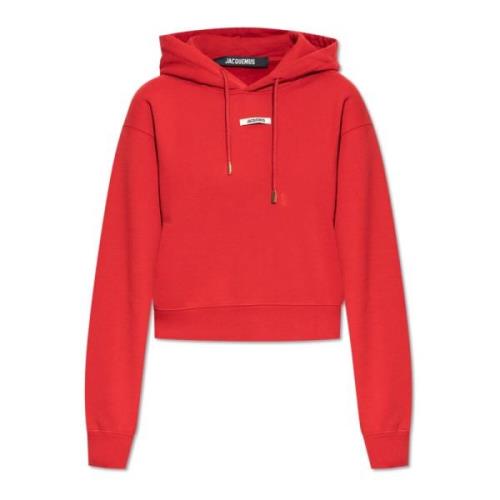 Sweatshirt med logo