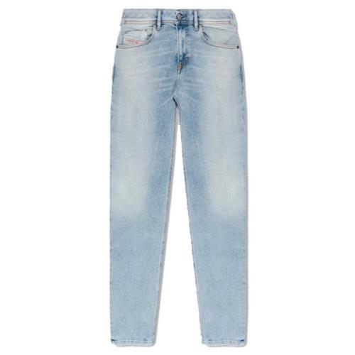 Lysblå Skinny Fit Stræk Denim