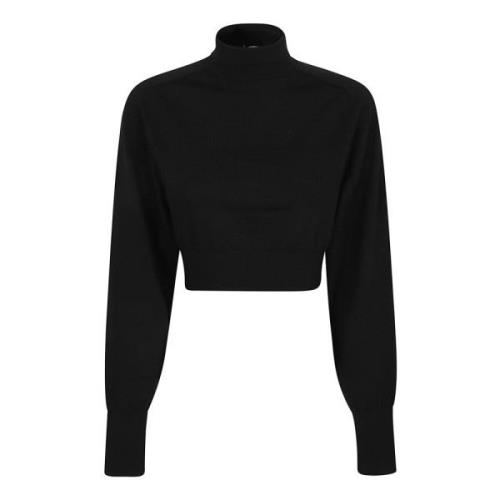 Puffed Turtleneck Sweater