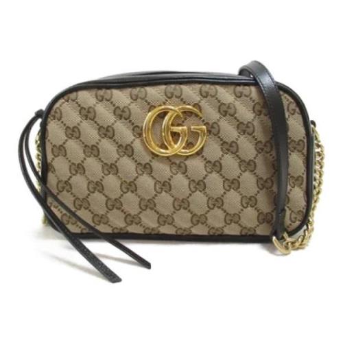 Pre-owned Canvas gucci-tasker