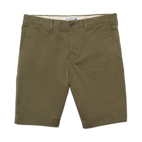 Stretch Cotton Bermuda Shorts